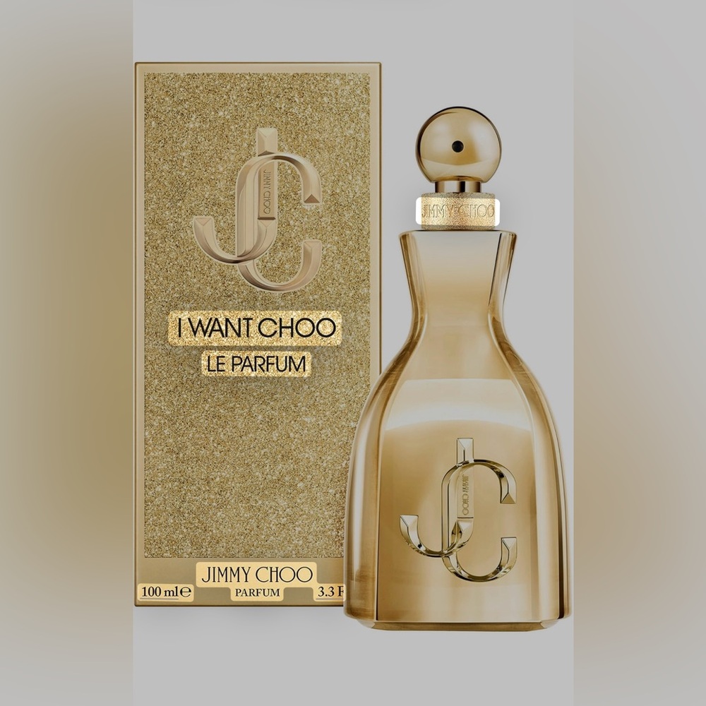 NWT Jimmy Choo I Want Choo Le Parfum - Gold 3.30oz - Picture 3 of 11